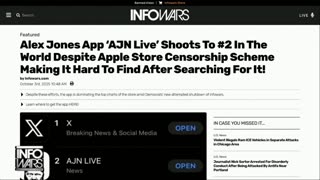 INFOWARS LIVE - 10/3/25: The End of INFOWARS? | The American Journal with Breanna Morello / The Alex Jones Show / The War Room With Harrison Smith