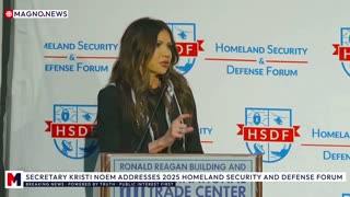 🇺🇸 DHS Secretary Kristi Noem Addresses 2025 Homeland Security and Defense Forum in Virginia [LIVE]