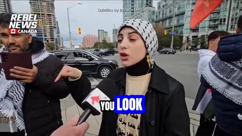Palestinian woman in Canada: “No f***ing problem saying I support Hamas