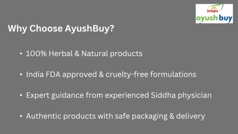 AyushBuy – Buy Authentic Siddha, Ayurveda & Unani Herbal Products Online