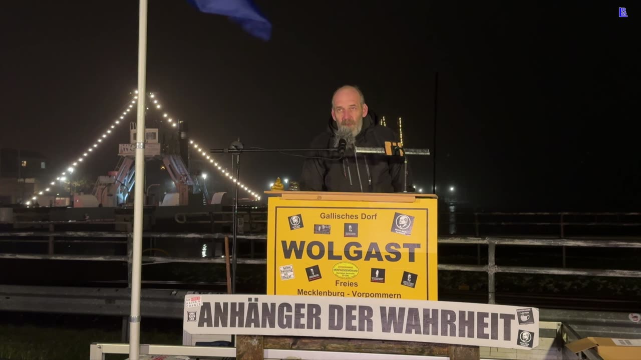 Wolgast - Stefan - Eröffnung sowie sein Redebeitrag 14-01-2025