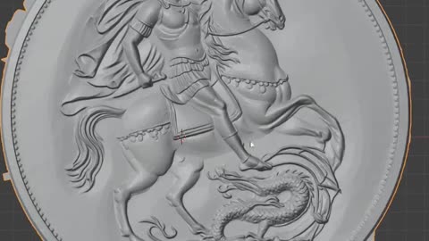 “Aleksandar the Great 3D – Epic Battle with Dragon | Blender Model”