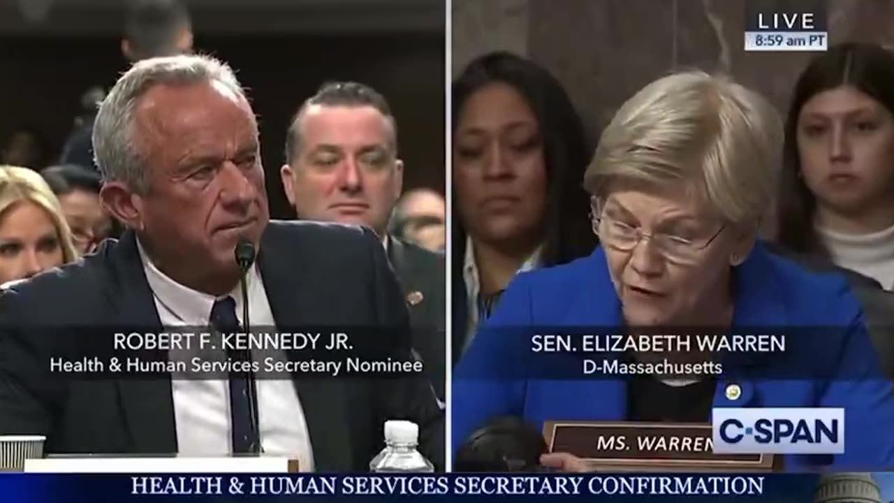 Elizabeth Warren absolutely LOSES IT after RFK Jr. EXPOSES her for defending Big Pharma