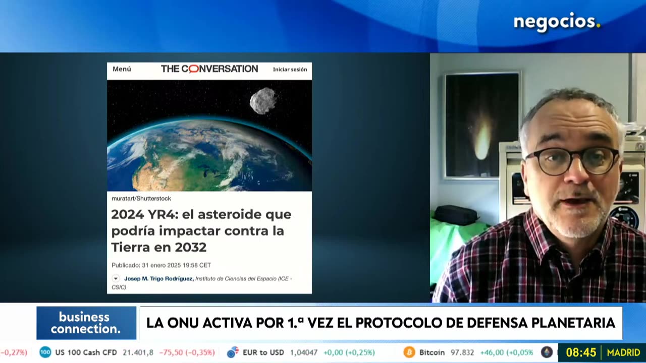 Todo sobre el asteroide que ha obligado a la ONU a activar el protocolo de defensa planetaria