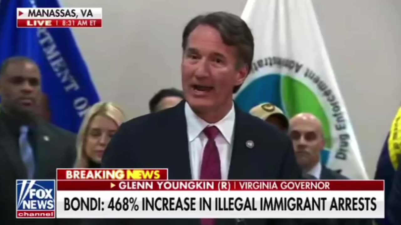 Virginia Governor Glenn Youngkin blasts sanctuary cities