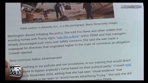 BUSTED! New evidence FEMA has data base of Trumpers to ignore