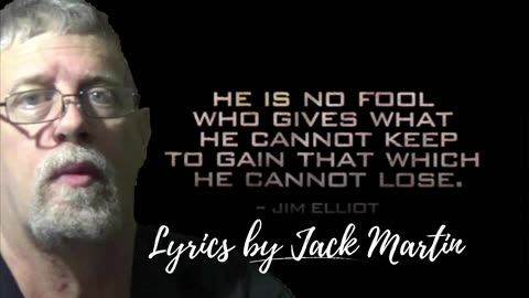 In your presence, in your silence lyrics by Jack Martin