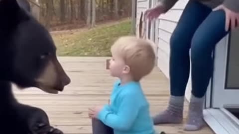 Cute Baby Playing with Animals | Adorable Baby and Pet Moments 2025