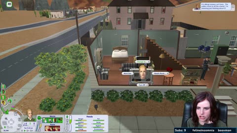 STRANGE ATTRACTION in Strangetown! Kristen cheats on General Buzz and it's WEIRD - Sims 2 Livestream