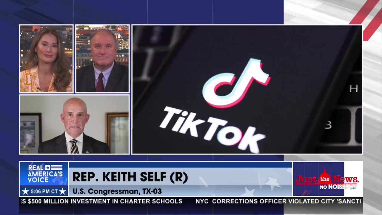 Rep. Keith Self "delighted" with American acquisition of TikTok