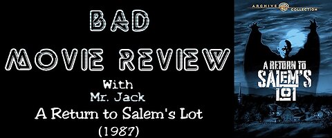 A Return to Salem's Lot (1987) -- Bad Movie Review
