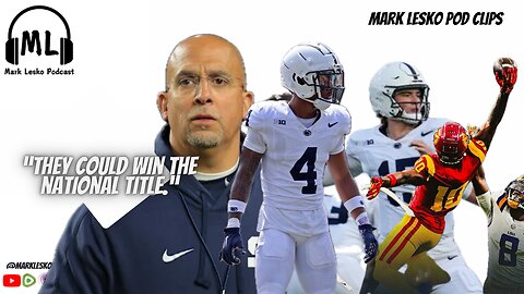 Comparing 2025 Penn State to top teams || Mark Lesko Pod clips #pennstatefootball #collegefootball