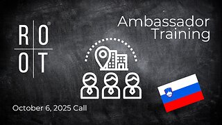 Izkoristite rast iz dogodkov | Usposabljanje ambasadorjev | 6. oktober 2025 | Slovenian