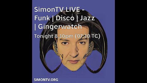 SimonTV LIVE - Disco | Funk | Jazz | Gingerwatch