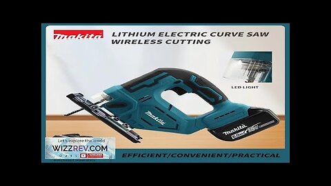 Makita DJV182Z Electric Saw Brushless Cordless Variable Speed Portable Multifunctional 18V Review