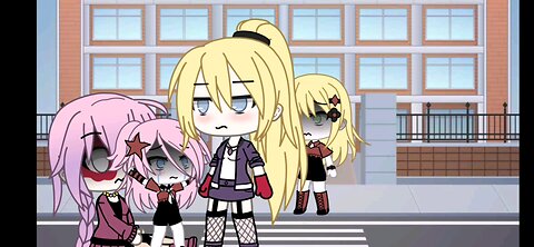She's blind.!! 👁️❌Même gacha