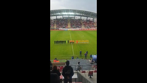 Romania U21 vs Germany U21 (Imnul National al Romaniei) meci jucat la Arad