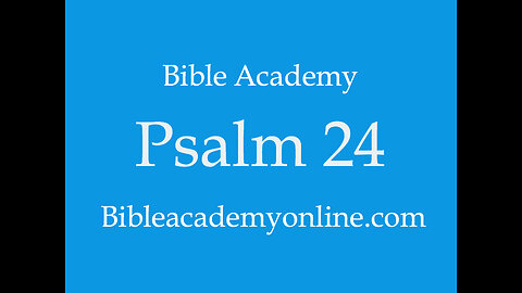 Psalm 24