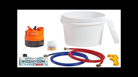 VEVOR Tankless Water Heater Flushing Kit Includes Efficient Pump & 5 Gallon Review