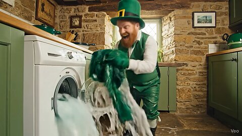 Fashion Betrayal in the Wash 🌈 #LaundryFail #GreenToPink #FashionBetrayal #WashingMachineFail #fyp