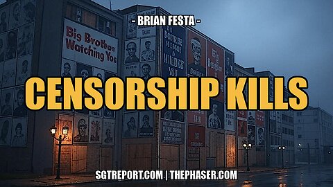 CENSORSHIP KILLS RED ALERT -- Brian Festa