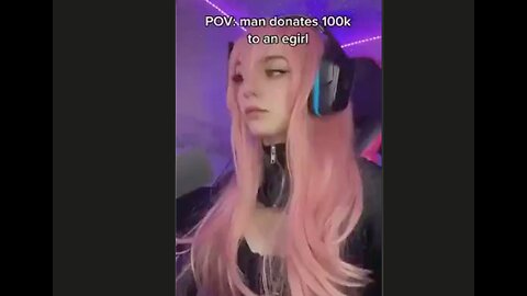 Gives an e-girl $100K (his life savings) Its what she says at the end that is hilarious💔🤣🤣🤣