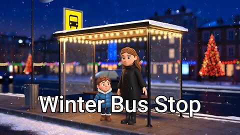 Winter Bus Stop – A Heartwarming Christmas Short for Kids