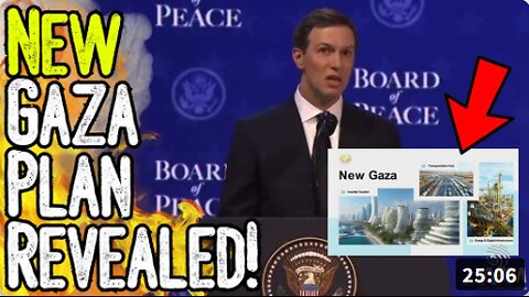 BREAKING: NEW GAZA PLAN REVEALED! - Kushner Announces Gaza's Future At WEF!