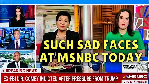 So much LYING & SADNESS at MSNBC over Comey Indictment