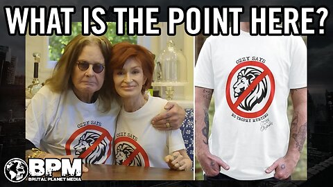 Ozzy & Sharon's Crusade to Ban Trophy Hunting