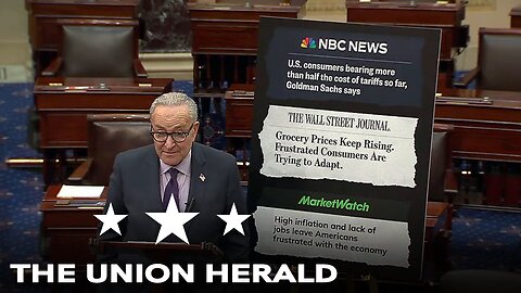 Senate Democratic Leader Schumer Delivers Remarks on Inflation and the Economy