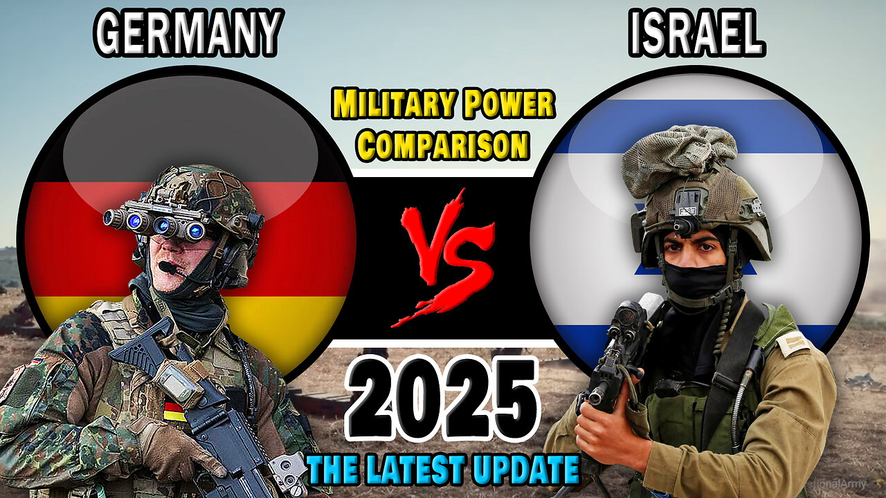 Germany vs Israel Military Power Comparison 2025 | Israel vs Germany Military Power 2025