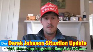 Derek Johnson Situation Update Jan 2: "2025 MAGA Trump Inauguration, Deep State FOG Wars"