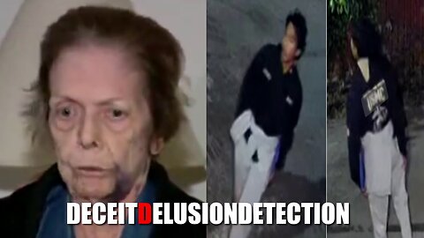 An elderly white female was attacked and robbed inside her home by a black male home intruder