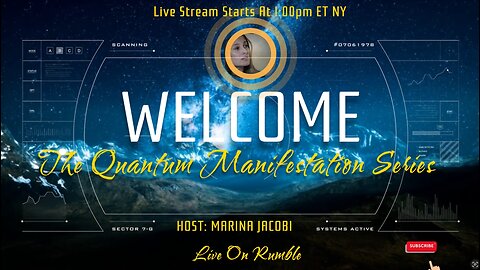 Marina Jacobi - Live Saturday Quantum Manifestation Series