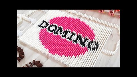 Suomen Suurin #DominoEfekti - Domino Cookie Chain Reaction