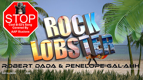 "Rock Lobster" - A music video cover of the B-52's hit, by Robert Dada & Penelope Gal-Ahh