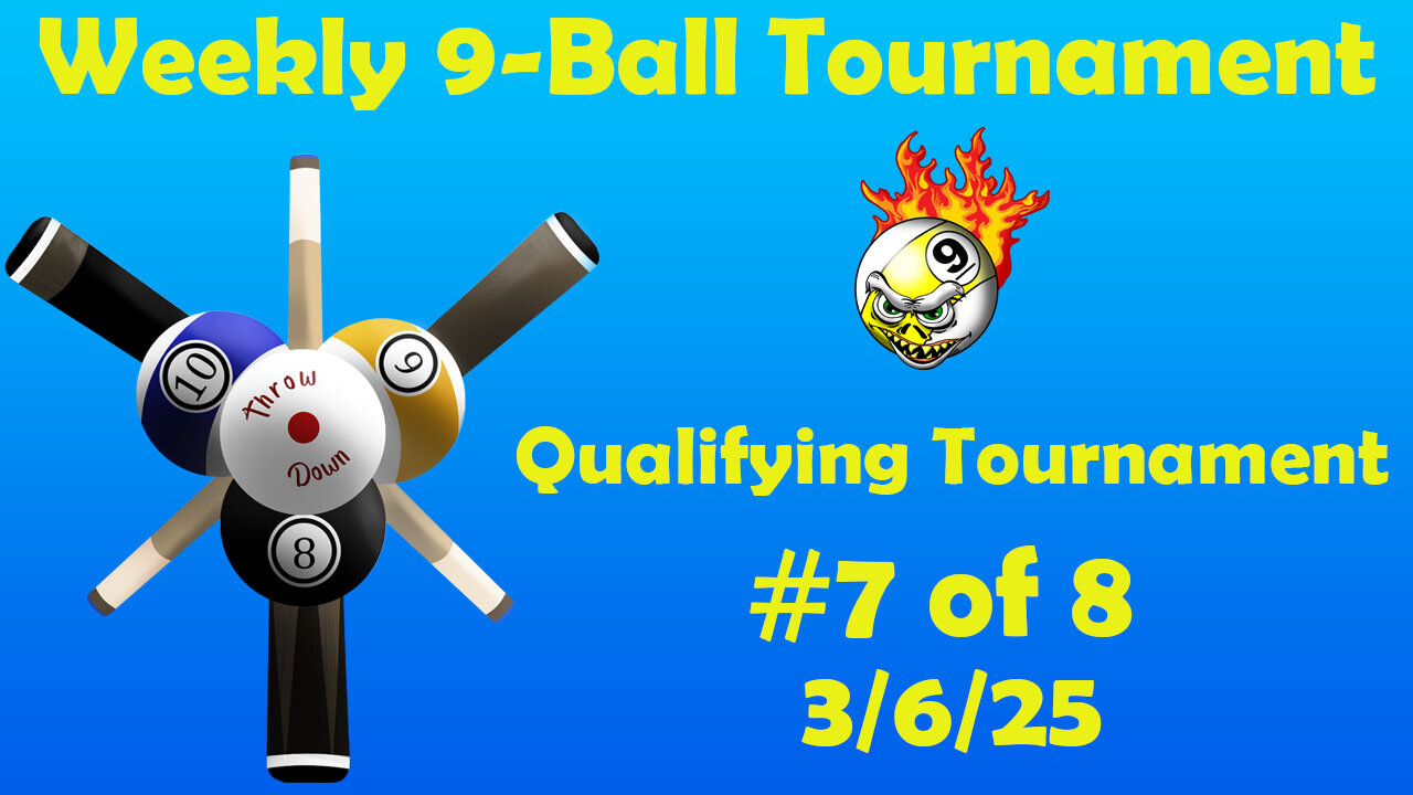 DBM Weekly 9-Ball Tournament