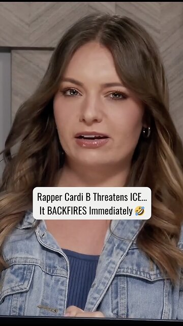Rapper Cardi B Threatens ICE... It BACKFIRES Immediately 🤣