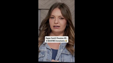 Rapper Cardi B Threatens ICE... It BACKFIRES Immediately 🤣