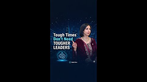 Tough Times don't need tougher leaders | From a Chief Heart Officer #workstress #resilience