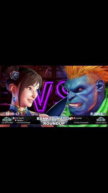 Kuya Kalbo SF6 Ranked Roundup. Chun Li Master Rank [Hori Fight Stick]