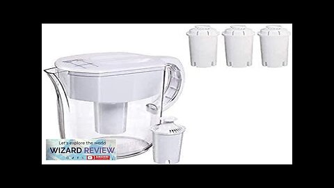 Everyday Tap/Faucet Water Filtering Pitcher & 4 Replacement Filters Set Review