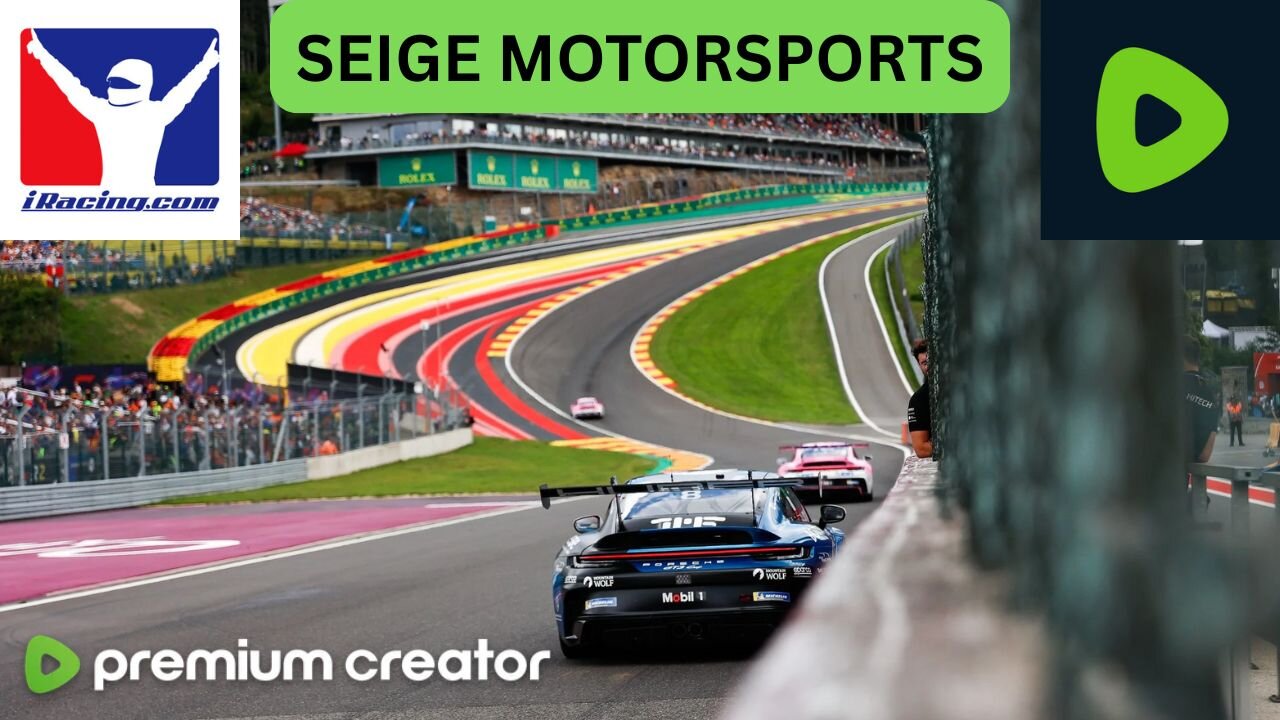 🔴Tuesday iRacing Seige, Spa Week and Martinsville 87 Practice🏁!