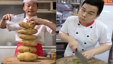 Amazing Cutting Skills. Awesome Fast Worker