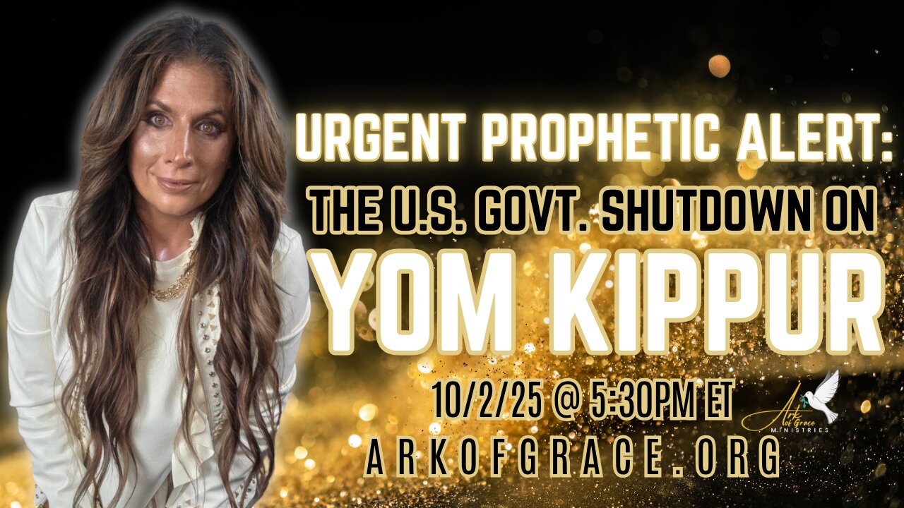 Urgent Prophetic Alert: The U.S. Government Shutdown on Yom Kippur!