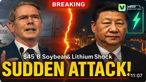 Beijing Cuts Off $45 BILLION U.S. Soybean & Lithium Supply Overnight