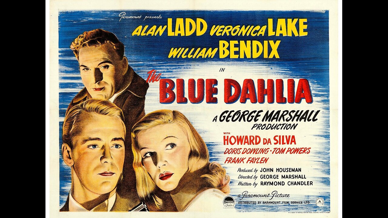 🎥 TThe Blue Dahlia (1946) - Colorized