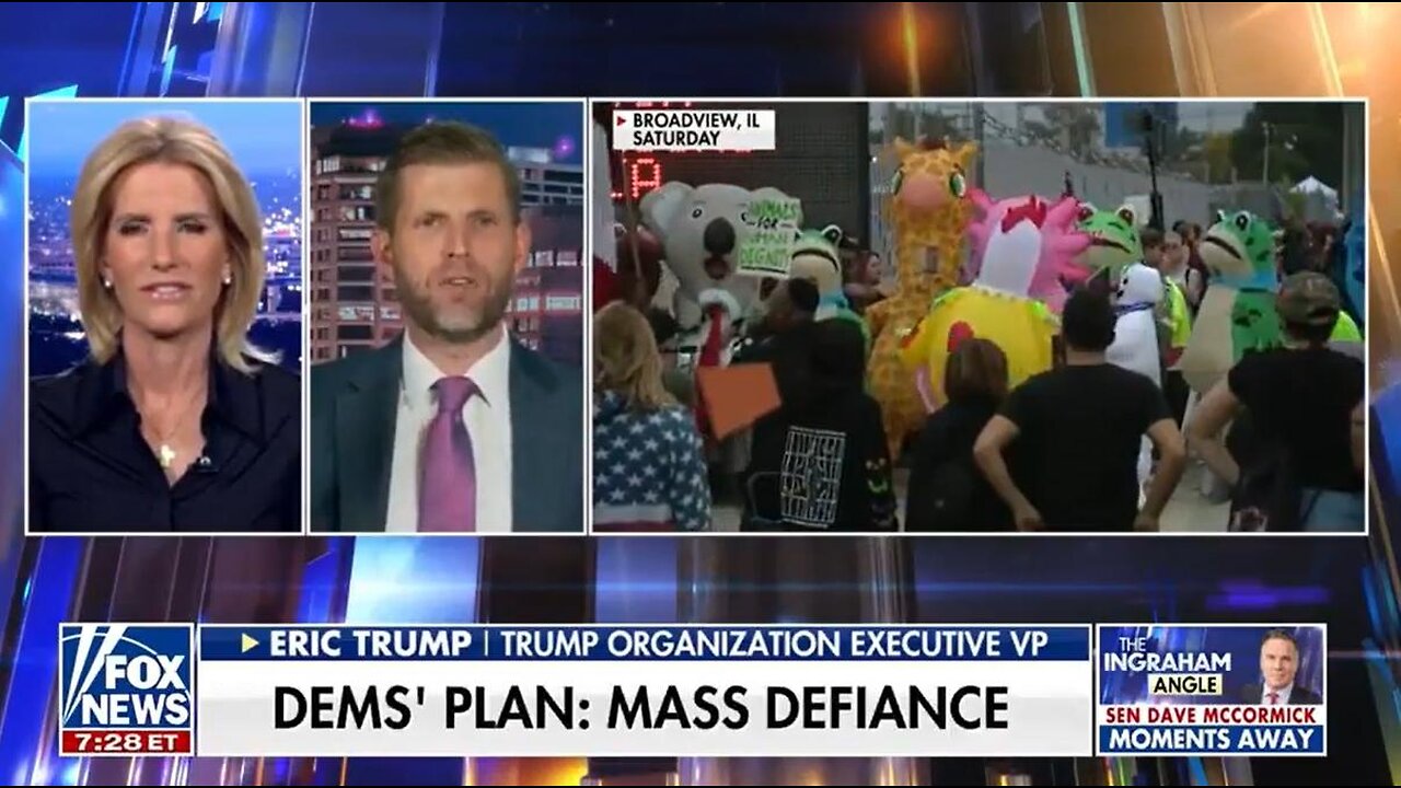 "NO KINGS" Rallies Do NOT Resonate With Average Americans ~ Eric Trump