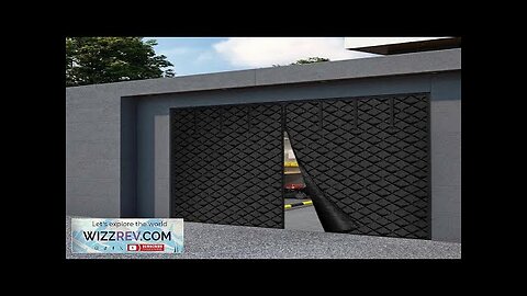 VEVOR Garage Door Screen for Winter 8.3 x 7.15 ft Garage Door Review